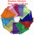 LYSXP Organza Bags 3×4 Inches, 100 Pcs Small Jewelry Favor Pouches for Christmas, Wedding, Birthday Party (Mixed Color)
