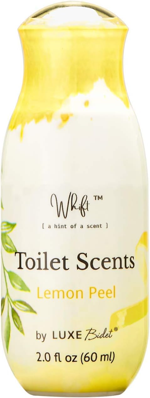 LUXE Bidet Whift Toilet Scents Spray, Classic Home Size, Lemon Peel, 2 oz / 60 mL