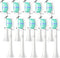 WEQNNM Replacement Toothbrush Heads Compatible with Philips Sonicare:10 Pack Professional Electric Brush Heads