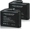 Waestcia 7.4V 3000mAh Rechargeable Batteries for Heated Gloves, Replaceable Spare Battery