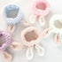 LOVEF 5Pcs Bunny Ear Cosmetic Headband Fluffy Elastic Hairband for Shower, Spa, Party, Facial Mask