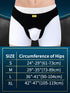 Hernia Support Belt for Men, Inguinal Hernia Recovery Strap with 2 Removable Compression Pads, Comfortable Material (XL)