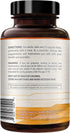 Coenzyme Q10 200mg Supplement - Once Daily CoQ10 Powder Capsules for Heart Health, Antioxidant Support