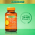 Nature's Bounty Immune 24 Hour + Vitamin C with 24 Hour Support, Ester C, Rapid Release Softgels, 50 Count