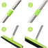 Pet Hair Removal Broom - 53" Long Handle Soft Bristle Rubber Broom for Carpets, Rugs, Hardwood, Linoleum