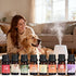 Yurnfkdn (8, Pet Friendly Aromatherapy Essential Oils Collection,Safe for Dogs and Cats,Natural Relaxation and Stress