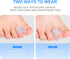 heqxwl Hammer 6 Pack Toe Corrector, Toe Spacers, Toe Straighteners for Curled Toes, Bunion Corrector for Preventing