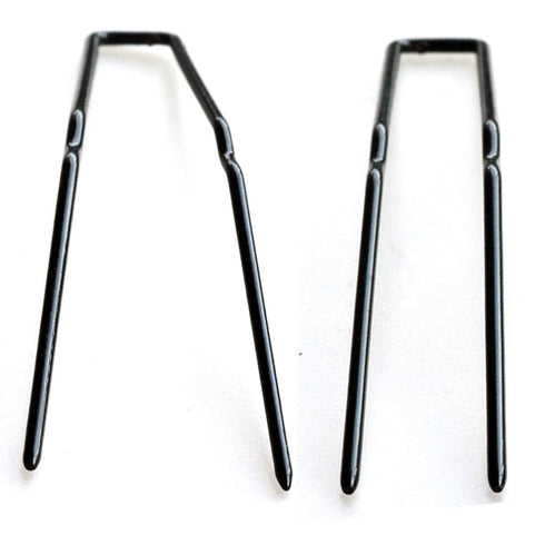 ROCST Hairpins for Bun, Bobby Pins Clips, 12pc (2.5 inch Black) for Ballet Woman Girl Hairdressing Salon