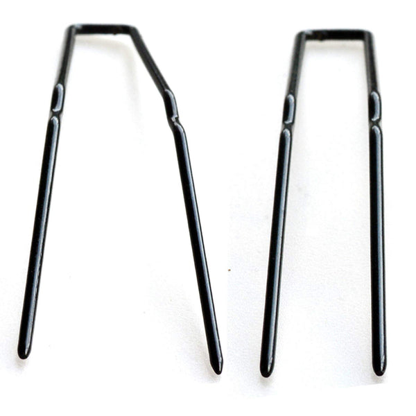 ROCST Hairpins for Bun, Bobby Pins Clips, 12pc (2.5 inch Black) for Ballet Woman Girl Hairdressing Salon