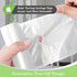 Teivio 3 Gallon 150 Counts Strong Trash Bags, Clear Garbage Bags for Home Office Kitchen