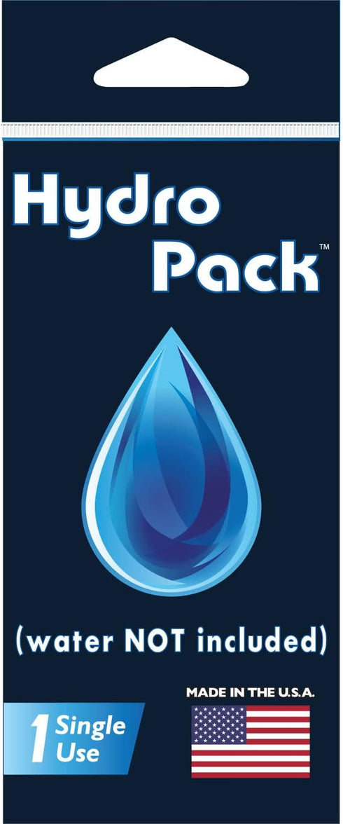 Hydro Pack Portable Electrolyte Replacement Kit with Electrolyte Powder, Pills, Towel, Lip Balm & Aspirin