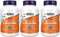 Now Foods L-Arginine 1000mg, 120 Tablets, Pack of 3 for Heart Health and Performance