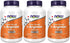 Now Foods L-Arginine 1000mg, 120 Tablets, Pack of 3 for Heart Health and Performance