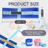 QNZKIOXV 4 Patient Restraints Limb Holders PCS, Hospital Bed Restraints for Elderly, Quick Release for Wrists, Ankles