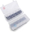 LYKKEKOI 2 Pack Contact Lens Organizer Case,Each Hold 20 PCS, Total Hold 40