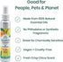 100% Natural Non-Toxic Air Freshener Room Spray, Plant-based, Safe for Home, Food, Kids & Pets, Fresh Citrus