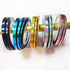 Nail Art Striping Tape Lines Kit, 36 pcs 1mm 2mm 3mm Nail Tape Strips for Design DIY, Silver Nails
