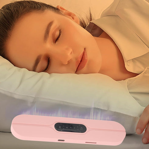 Luocute 10 Pillow Speaker, Bone Conduction Stereo Wireless Sleep Sound Machine with LED Screen and Sound Effects