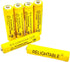 400mAh AAA NiCd 1.2V Rechargeable Batteries for Garden Solar Ni-Cd Light LED (6 Pack)