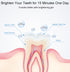 VIDECOR 360 Electric Automatic u-Shaped Children Toothbrush Portable for Better Cleaning of Teeth Stains,E