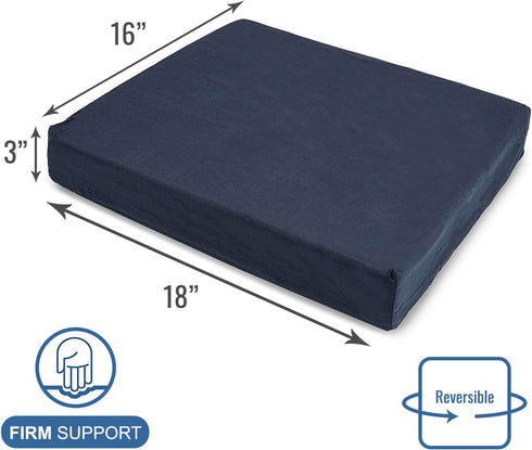Tailbone DMI Seat and Chair Cushion for Office Chairs, Wheelchairs, Scooters, Kitchen Chairs or Car Seats, FSA HSA