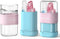 Toothbrush Travel Case Kit,Portable Folding Tooth Brush Holder and Toothpaste Cover Container