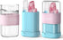 Toothbrush Travel Case Kit,Portable Folding Tooth Brush Holder and Toothpaste Cover Container