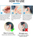 LYSIAN Slim Fit Foam Ear Plugs for Sleeping, 100 Pairs, 35dB SNR Noise Reduction Disposable for Sleep, Snoring, Work