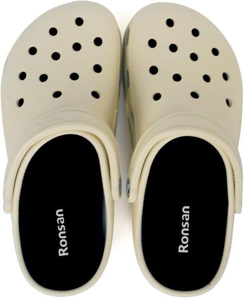 Ronsan 15 13, Shoe Insoles of Clog Garden Shoes, Extra Wide Barefoot Shoe Inserts Pads for Nurse Shoes, Garden Work