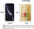 50 pcs Kraft Bags with Window Stand Up Ziplock Seal Paper Bag, Resealable Large Food Storage Pouch 1oz 3.5×5.5in