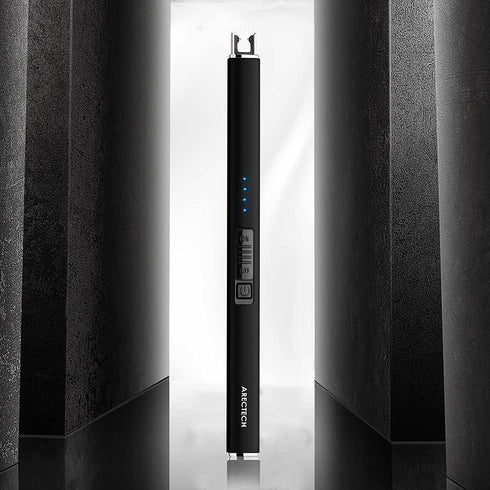 ARECTECH Electric Candle Lighter - Rechargeable Plasma Arc Lighter with Type-C Cable, Birthday Gift for Men and Women