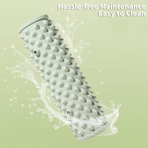 HWXQJJHONEY Portable Feet Acupressure Mat,Foldable Silicone Foot Massager Mat with Dual-Side Usage,Pressure Point