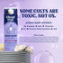 Cleancult Dish Soap Liquid Refill (32oz, 1 Pack) - Plant Based Dish Soap that Cuts Grease & Grime, Wild Lavender