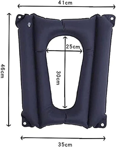Generic Inflatable Seat Cushion Medical Pillow Orthopedic Ring Cushion with Pump Breathable Nursing Bed Sore Pad