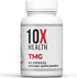 10X Health TMG Supplements - Trimethylglycine Amino Acid as Betaine Anhydrous for Liver Support, Energy, Heart Health,