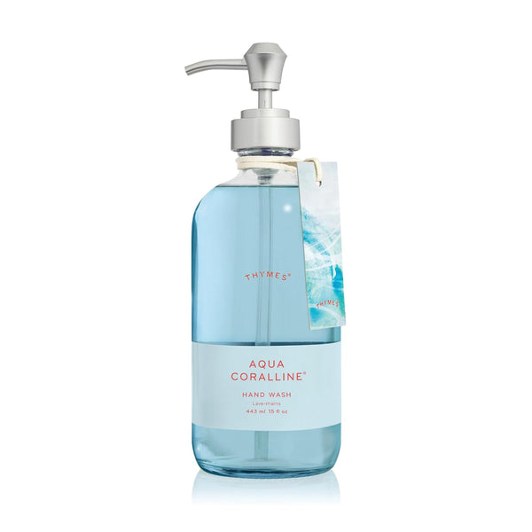 Thymes Large Hand Wash - Aqua Coralline, 15 Fl Oz