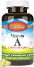 Carlson Vitamin A, 25000 IU (7500 mcg RAE), Immune Support, Vision Health, Antioxidant, 250 Softgels