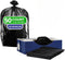 Plasticplace 55-60 Gallon Trash Bags (1.2 Mil, 50 Count) - Black Heavy Duty Garbage Can Liners for Home & Industrial Use