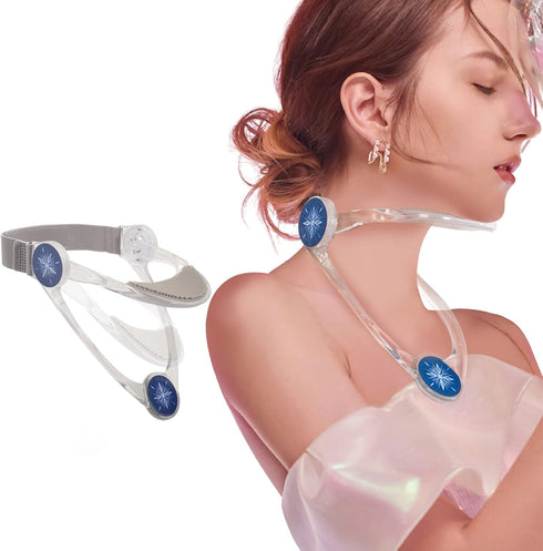 Neck Stretcher, 360 Degree Adjustable Neck Support, Ergonomic Cervical Traction Device for Pain Relief