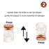 Wooden Acorn Essential Oil Car Diffuser Air Freshener - Hang Decoration, Brown
