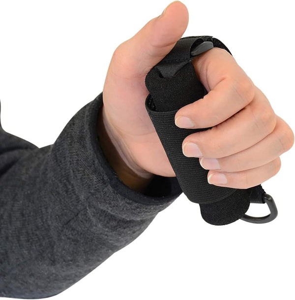 Disabled Eating Aids Utensil Holders, Adjustable Nylon Gripping Strap for Spoon and Fork for Limited Mobility