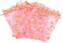 Stratalife Organza Drawstring Bags - 4x6 Mesh Jewelry Bags Bulk Storage Pouches for Wedding Baby Shower, 50PCS (Heart