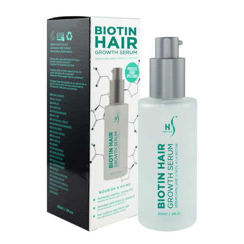 Herstyler Biotin Hair Serum, 2 Fl Oz Hair Growth Serum for Hair Loss with Argan Oil, Pack of 1