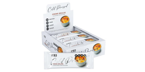 Fibre Boost Cold Pressed Protein Bar, Creme Brulee Flavoured