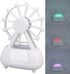 Phefop 300ml 360 Ferris Wheel Humidifier, ABS Material, Water Tank, Rotating Essential Oil Diffuser and Night Light