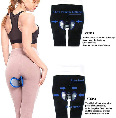 SmarTopus NEW UPGRADE Butt Clip Trainer Hip Trainer Super Kegel Exerciser, Pelvic Floor Muscle and Inner Thigh