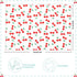 60 Sheet Cherry Tissue Paper for Gift Wrapping, 28 * 20 Inch Cherries Summer Fruit Design Bulk Tissue Paper for Birthday Christmas Gift Packing Party Favor Holiday Paper DIY Crafts Boxes Decorations