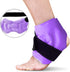 2 Pack Ankle Ice Pack Wrap - Reusable Gel Ice Pack for Foot Ankle Heel, Cold Compress Therapy for Pain Relief,