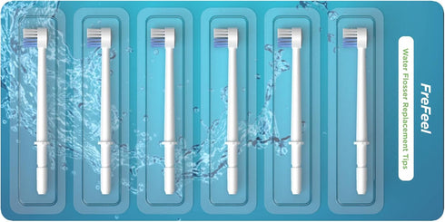 Replacement Heads for Waterpik Water Flosser, 6 Toothbrush Tips