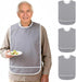 sturion Adult Bibs for Men Women, Adult Bibs for Eating Waterproof Clothing Protector